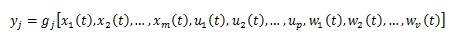 variables de salida del sistema