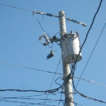 Falla de las líneas de conducción eléctrica
